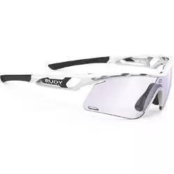 Sunglassess Tralyx+ Slim white gloss/ImpactX 2 Photochromic Laser purple